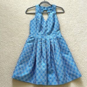 NWT Banana Republic Blue and White Halter Sundress